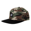 Кепкa Santa Cruz Cruz Label Snapback Structured Hat Camo/Black