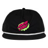 Кепкa Santa Slime Dot Snapback Unstructured Hat Black/White