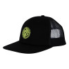 Кепкa Santa Cruz Malba Crash Dot Mesh Trucker Unstructured Hat Black