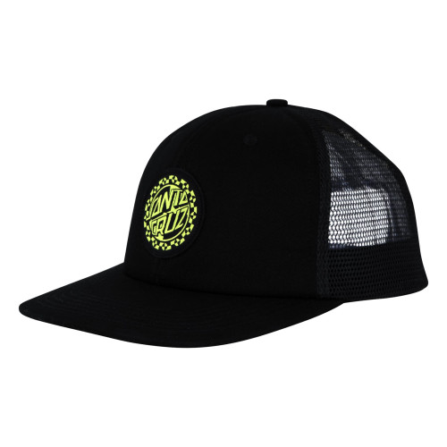 Кепкa Santa Cruz Malba Crash Dot Mesh Trucker Unstructured Hat Black