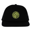 Кепкa Santa Cruz Malba Crash Dot Mesh Trucker Unstructured Hat Black