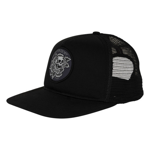 Кепкa Santa Cruz Dressen Skull Rose Snapback Structured Hat Black