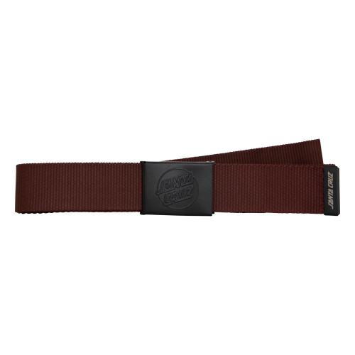 Ремінь Santa Cruz Opus Dot Web Belt Maroon