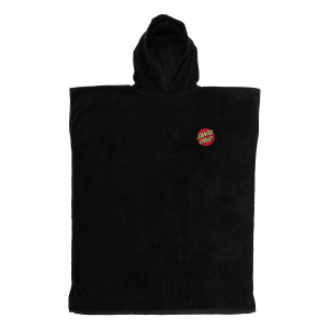 Пончо Santa Cruz Classic Dot Hooded Towel Black