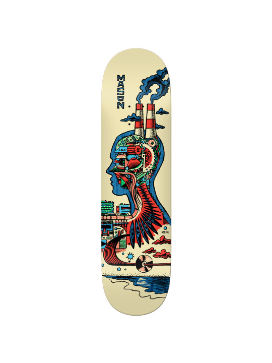 Скейтборд дека Real Mason Artificial Skateboard Deck Cream 8,28 x 31,7 SU26