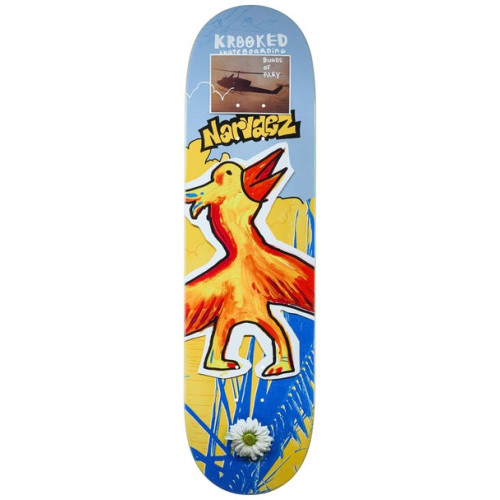 Скейтборд дека Krooked Narvaez Burds Deck 8,38 x 32,25 SU26