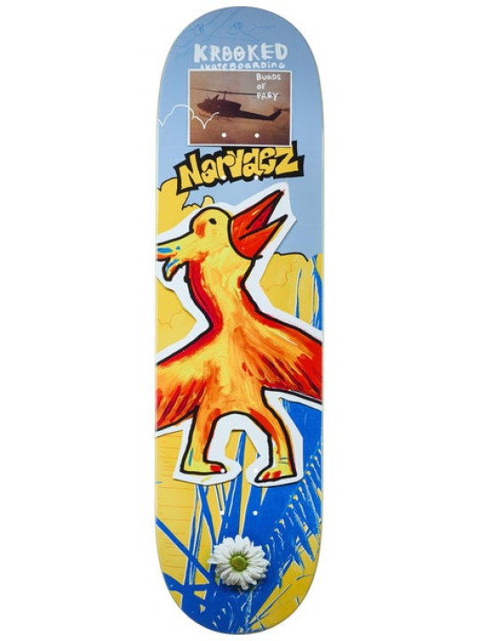 Скейтборд дека Krooked Narvaez Burds Deck 8,38 x 32,25 SU26