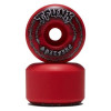 Колеса скейт Spitfire F4 97A T-Funk Raw Radial Full Red 57mm