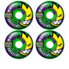 Колеса скейт Spitfire F4 99A Radial Full Green / Purple Swirl 56mm