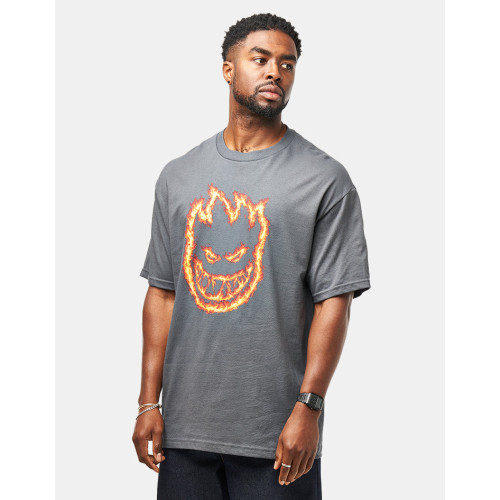 Футболка SPITFIRE CHARRED REMAINS TEE CHARCOAL Футболка SPITFIRE CHARRED REMAINS TEE CHARCOAL