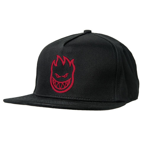 Кепка SPITFIRE BIGHEAD SNAPBACK HAT BLACK / RED Кепка SPITFIRE BIGHEAD SNAPBACK HAT BLACK / RED