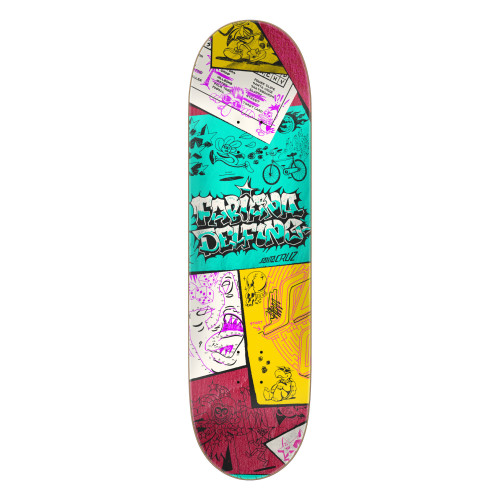 Скейтборд дека Santa Cruz Delfino Scribble FeelBase Pro 8,25in x 31,00in SU26 Скейтборд дека Santa Cruz Delfino Scribble FeelBase Pro 8,25in x 31,00in SU26
