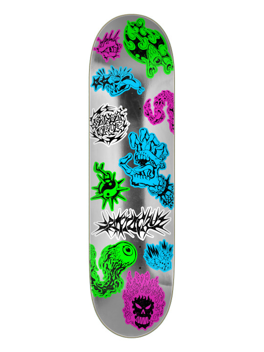 Скейтборд дека Santa Cruz Scribble Flash FeelBase 8,00in x 30,50in SU26