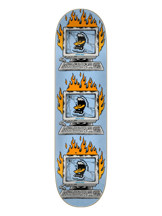 Скейтборд дека Santa Cruz Self Destruct 7 Ply Birch 8,25in x 31,8in SU26