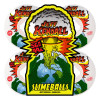 Колеса для скейтборда Slime Balls Kendall End of the World Reissue Chubbies White 56mm 99A Колеса для скейтборда Slime Balls Kendall End of the World Reissue Chubbies White 56mm 99A