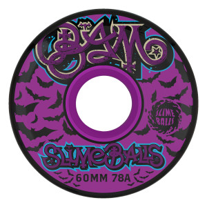 Колеса для скейтборда Slime Balls Bam Margera Guest OG Slime Black 60mm 78A