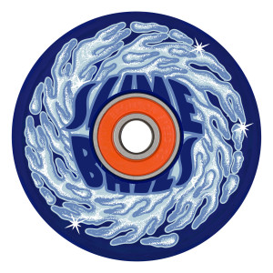 Колеса для скейтборда Slime Balls SB Ice Light Ups OG Slime Blue 66mm 78A