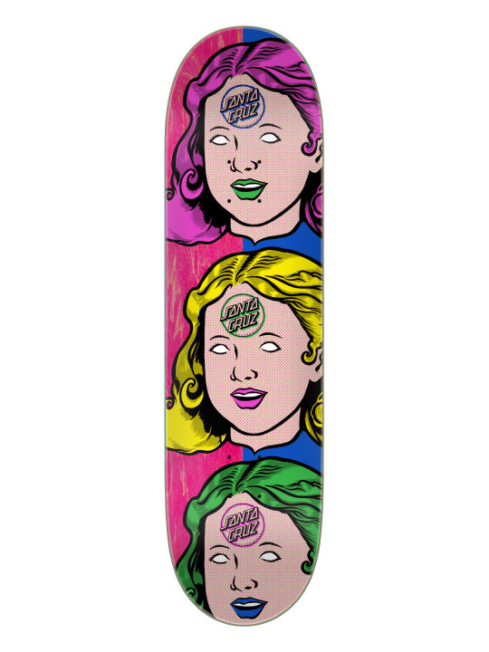 Скейтборд дека Santa Cruz Possessed Head FeelBase 8,00in x 30,50in SU26