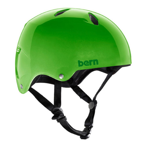 Шолом Bern Diablo EPS Translucent Neon Green w/ Black Liner