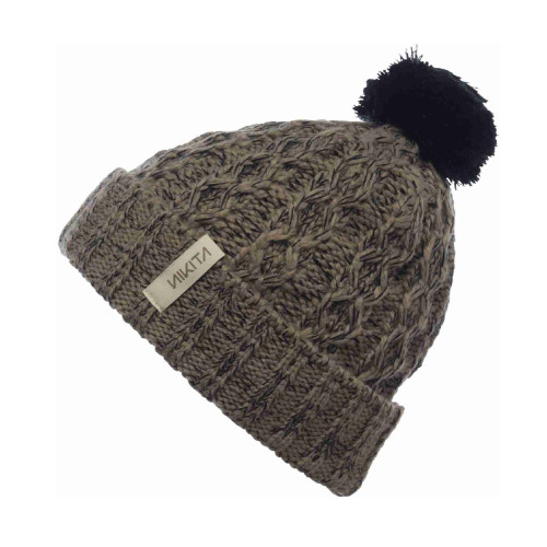 NIKITA TURF BEANIE CHINCHILLA  one Size