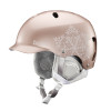 Шолом Bern Lenox Satin Rose Gold Snowflake w/ Grey Liner