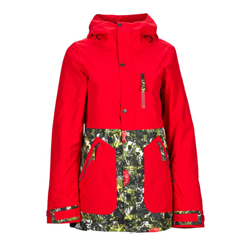 Nikita SYCAMORE JACKET MARACHINO CHERRY/ CAMO POP
