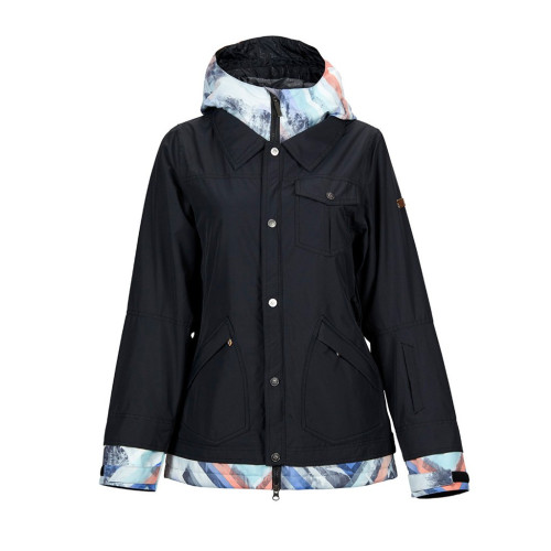 Nikita CYPRESS STRETCH JACKET BLACK/ GEO STORM