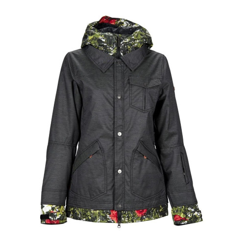 Nikita CYPRESS STRETCH JACKET BLACK/ CAMO POP