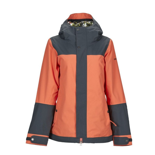 Nikita SEQUOIA JACKET INSULATED CORAL/ CHARCOAL