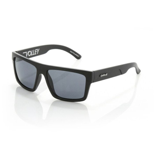 Carve Volley Matt Black  Polarized Gray Lens 3022