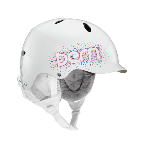Шолом Bern Bandito EPS Gloss White Confetti Logo